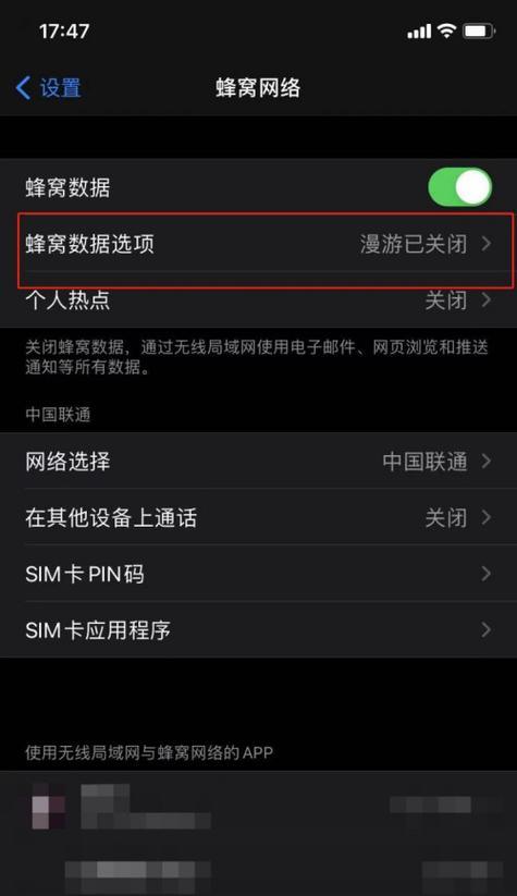 苹果13蜂窝数据开通后无法上网的问题分析（探讨苹果13蜂窝数据开通后出现无法上网的原因和解决方案）