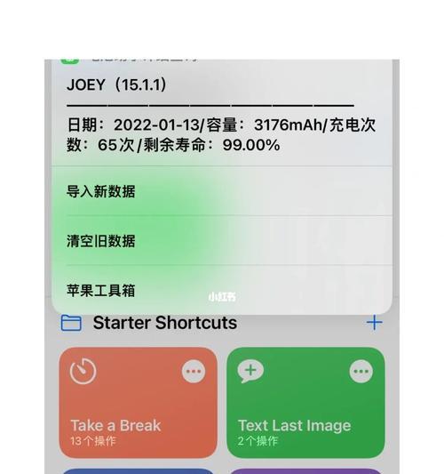 苹果13电池百分比设置详解（探索如何调整苹果13电池百分比显示的方法与技巧）
