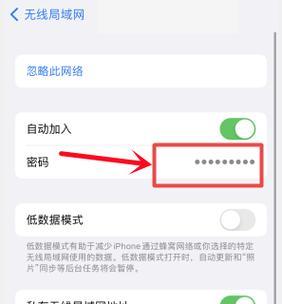苹果手机查看wifi密码的步骤是什么？如何安全获取已连接的wifi密码？