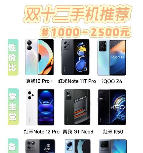 2500元手机排行榜前几名是哪些？如何选择性价比高的手机？