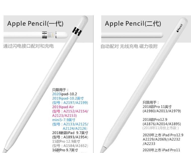 Pencil一代与二代的区别是什么？购买时应该注意哪些方面？