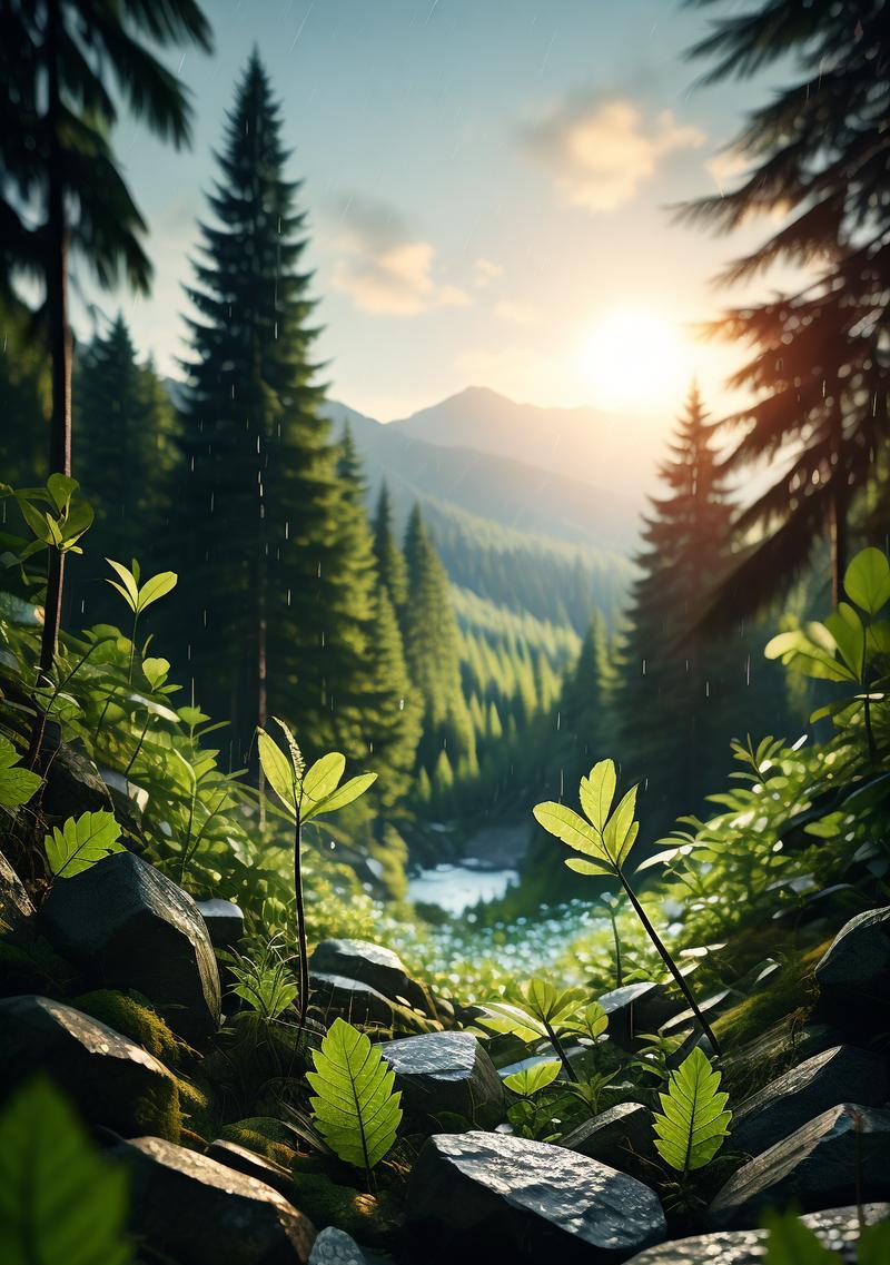 荣耀手机拍照专业模式如何拍摄雨景？拍摄效果如何？