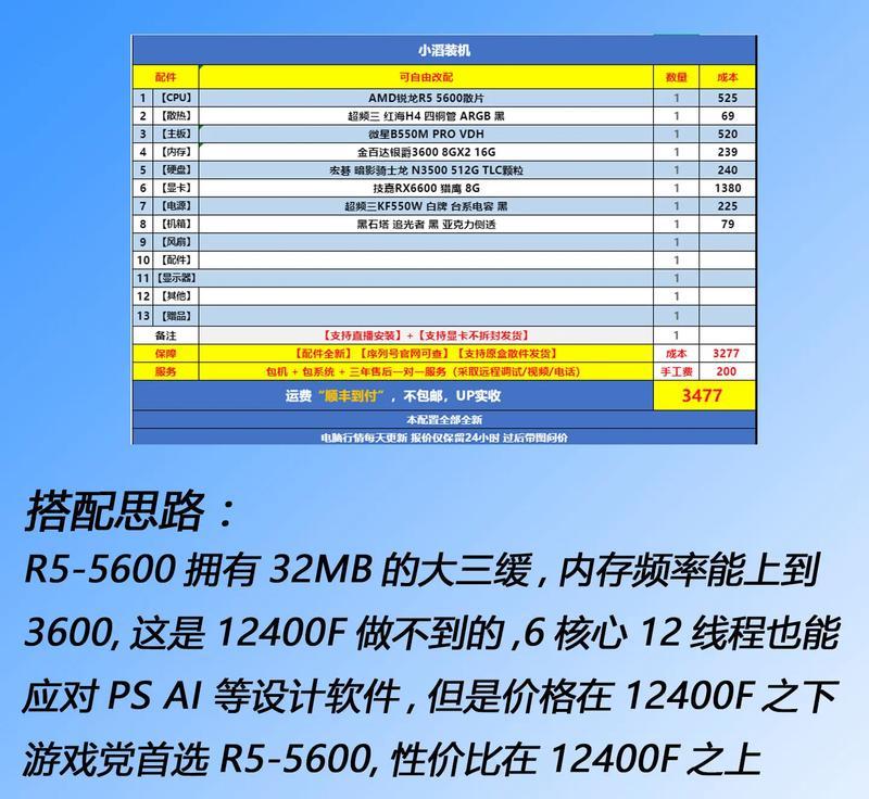 畅玩3a游戏的电脑配置需要哪些？全套配置性价比如何？