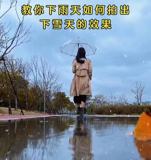 下雨天如何用苹果手机拍出好照片？