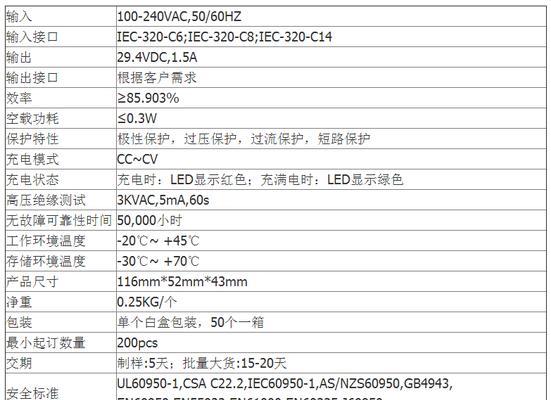 电瓶升降车充电器功率是多少瓦？
