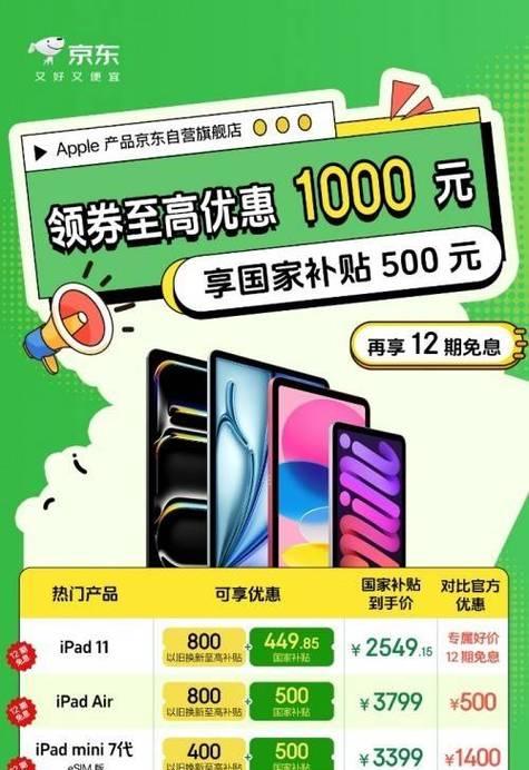京东购买的高价苹果电脑如何享受国补？